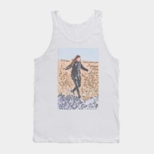 Walking Girl Tank Top